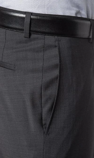 ROY ROBSON Anzug 5005/3042+0340/009 Regular Fit, Schurwolle Super100, Anthrazit meliert, Anthrazit 9 ROY ROBSON Anzug 5005/3042+0340/009 Regular Fit, Schurwolle Super100, Anthrazit meliert, Anthrazit – Bild 7