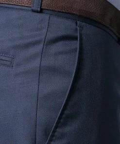 Carl Gross Hose Sascha 50/042S0/332023/63 Modern Fit, Schurwolle Super110 REDA, Dunkelblau, Marine -Anzüge & Westen Verkäufe 231181 norm2