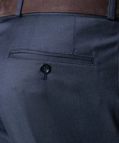 Carl Gross Hose Sascha 50/042S0/332023/63 Modern Fit, Schurwolle Super110 REDA, Dunkelblau, Marine -Anzüge & Westen Verkäufe 231181 norm3