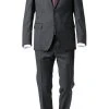 Carl Gross Anzug 50/042S0/323022+332023/83 Modern Fit, Schurwolle Super110 REDA, Anthrazit meliert, Anthrazit