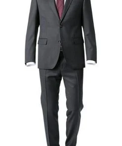 Carl Gross Anzug 50/042S0/323022+332023/83 Modern Fit, Schurwolle Super110 REDA, Anthrazit meliert, Anthrazit
