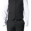 CG Weste Carlton 30/031S0/441013/90 Slim Fit, Schurwoll-Stretch, Schwarz -Anzüge & Westen Verkäufe 232319 norm