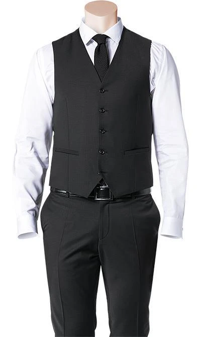 CG Weste Carlton 30/031S0/441013/90 Slim Fit, Schurwoll-Stretch, Schwarz 3 CG Weste Carlton 30/031S0/441013/90 Slim Fit, Schurwoll-Stretch, Schwarz