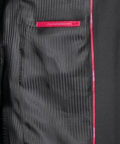 CG Anzug 30-031S0/423622+433063+441013/90 Anzug mit Weste, Slim Fit, Schurwoll-Stretch, Schwarz -Anzüge & Westen Verkäufe 232320 norm5