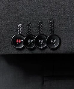 CG Anzug 30-031S0/423622+433063+441013/90 Anzug mit Weste, Slim Fit, Schurwoll-Stretch, Schwarz -Anzüge & Westen Verkäufe 232320 norm6