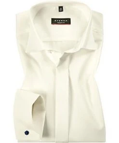 ETERNA modern fit 8500/X367/68/21 Hemd, Baumwolle, Extra langer Arm, Wollweiß