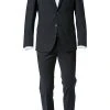 Daniel Hechter Anzug 58200/7932+5635/7932/90 Modern Fit, Schurwolle, Schwarz