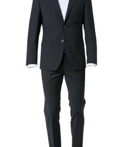 Daniel Hechter Anzug 58200/7932+5635/7932/90 Modern Fit, Schurwolle, Schwarz