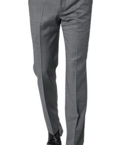 DIGEL Anzug Modern Fit 99653/120033+116062/46 Schurwolle Super110 REDA, Grau meliert, Grau -Anzüge & Westen Verkäufe 241787 norm5