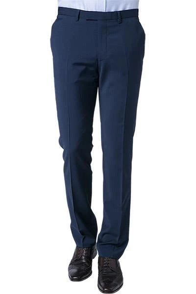 DIGEL Hose Extra Slim Fit Noah 99832/110049/24 Hose Noah, Schurwolle Super100, Blau, Dunkelblau 4 DIGEL Hose Extra Slim Fit Noah 99832/110049/24 Hose Noah, Schurwolle Super100, Blau, Dunkelblau – Bild 2