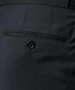 DIGEL Smoking Modern Fit 1009320/Jarod+Shawn/10 Schurwolle Super100, Schwarz -Anzüge & Westen Verkäufe 242083 norm9