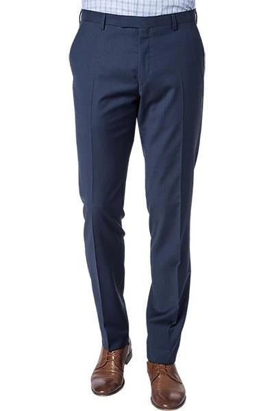 bugatti Hose Slim Fit 99801/788400/380 Schurwolle, Dunkelblau 3 bugatti Hose Slim Fit 99801/788400/380 Schurwolle, Dunkelblau