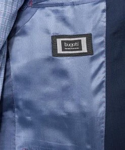 bugatti Anzug Slim Fit 99801/794000+788400/380 Schurwolle, Dunkelblau -Anzüge & Westen Verkäufe 242696 norm5