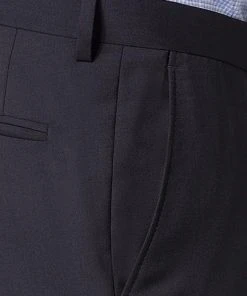 Pierre Cardin Hose Ryan 72138/850/10001/3010 Slim Fit, Schurwolle Super100, Nachtblau -Anzüge & Westen Verkäufe 243474 norm3