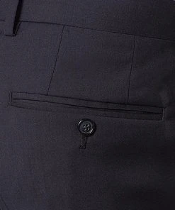 Pierre Cardin Hose Ryan 72138/850/10001/3010 Slim Fit, Schurwolle Super100, Nachtblau -Anzüge & Westen Verkäufe 243474 norm4