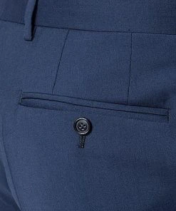 Pierre Cardin Hose Ryan 72138/850/10001/3050 Slim Fit, Schurwolle Super100, Navy -Anzüge & Westen Verkäufe 243475 norm4