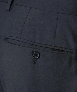 Pierre Cardin Hose Ryan 72138/850/10001/2000 Slim Fit, Schurwolle Super100, Schwarz -Anzüge & Westen Verkäufe 243476 norm4