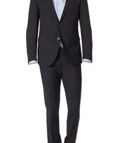 Pierre Cardin Anzug 62150+72138/850/10001/3010 Slim Fit, Schurwolle Super100, Nachtblau