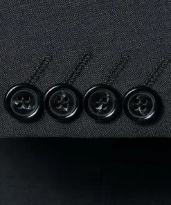 Pierre Cardin Anzug 62150+72138/850/10001/2000 Slim Fit, Schurwolle Super100, Schwarz -Anzüge & Westen Verkäufe 243479 norm4