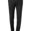 BOSS Hose Gibson 50318499/001 Slim Fit, Schurwolle Super120 GUABELLO, Schwarz, Black -Anzüge & Westen Verkäufe 244351 norm
