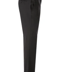 BOSS Hose Gibson 50318499/001 Slim Fit, Schurwolle Super120 GUABELLO, Schwarz, Black -Anzüge & Westen Verkäufe 244351 norm3