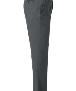 BOSS Hose Gibson 50318499/021 Slim Fit, Schurwolle Super120 GUABELLO, Dunkelgrau meliert, Dark grey -Anzüge & Westen Verkäufe 244352 norm3