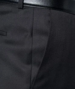 BOSS Anzug Hayes/Gibson 50318498+499/001 Slim Fit, Schurwolle Super120 GUABELLO, Schwarz, Black -Anzüge & Westen Verkäufe 244354 norm7