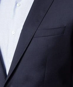 BOSS Anzug Hayes/Gibson 50318498+499/401 Anzug Hayes-Gibson, Slim Fit, Schurwolle Super120 GUABELLO, Dunkelblau, Dark blue -Anzüge & Westen Verkäufe 244356 norm3