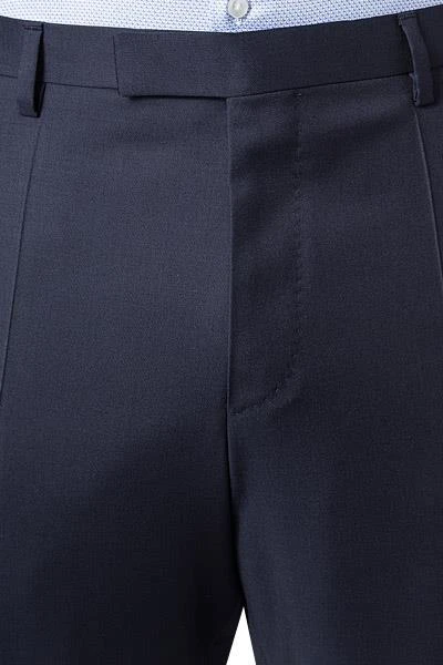 BOSS Hose Lenon 50318825/401 Regular Fit, Schurwolle Super120 GUABELLO, Dunkelblau, Dark blue 4 BOSS Hose Lenon 50318825/401 Regular Fit, Schurwolle Super120 GUABELLO, Dunkelblau, Dark blue – Bild 2