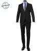 CG Anzug Caden-Cedric 50/102S1/423712+433063/90 Slim Fit, Schurwolle Super100, Schwarz gemustert, Schwarz