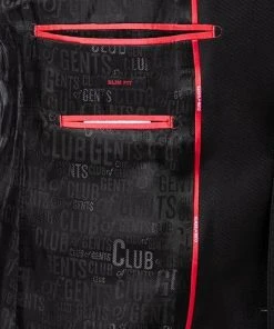 CG Anzug Caden-Cedric 50/102S1/423712+433063/90 Slim Fit, Schurwolle Super100, Schwarz gemustert, Schwarz -Anzüge & Westen Verkäufe 244574 norm6