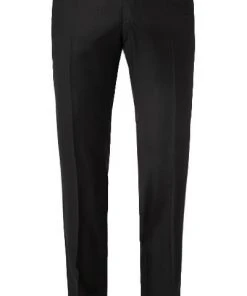 CG Anzug Caden-Cedric 50/102S1/423712+433063/90 Slim Fit, Schurwolle Super100, Schwarz gemustert, Schwarz -Anzüge & Westen Verkäufe 244574 norm7