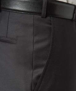 Wilvorst Hose schwarz 441200/10/177 Slim Line, Wolle -Anzüge & Westen Verkäufe 244584 norm3