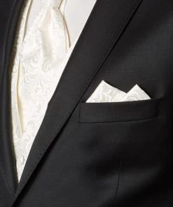 Wilvorst Anzug schwarz 441200/10/17852/2+177 Slim Line, Wolle -Anzüge & Westen Verkäufe 244587 norm4