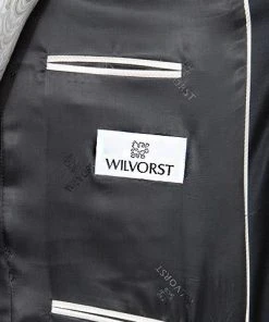 Wilvorst Anzug schwarz 441200/10/17852/2+177 Slim Line, Wolle -Anzüge & Westen Verkäufe 244587 norm6