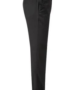 BOSS Hose Wave 50320555/001 Extra Slim Fit, Schurwolle Super120 GUABELLO, Schwarz, Black -Anzüge & Westen Verkäufe 244740 norm3