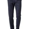 BOSS Hose Wave 50320555/401 Extra Slim Fit, Schurwolle Super120 GUABELLO, Dunkelblau, Dark blue -Anzüge & Westen Verkäufe 244742 norm