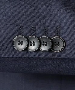 BOSS Anzug Ryan-Wave 50318525+20555/401 Extra Slim Fit, Schurwolle Super120 GUABELLO, Dunkelblau, Dark blue -Anzüge & Westen Verkäufe 244749 norm4