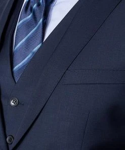 CG Anzug 30-031S0/423622+433063+441013/62 Anzug mit Weste, Slim Fit, Schurwolle, Marine -Anzüge & Westen Verkäufe 244835 norm3
