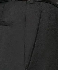 EDUARD DRESSLER Anzug 00211/6B01+3B25/01 Shaped Fit, Schurwolle Super110, Schwarz -Anzüge & Westen Verkäufe 246748 norm7