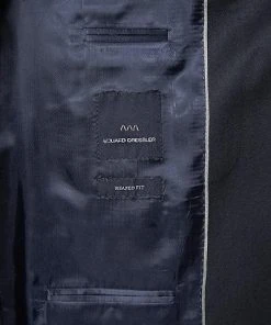 EDUARD DRESSLER Anzug 00211/6B01+3B25/44 Shaped Fit, Schurwolle Super110, Dunkelblau, Marine -Anzüge & Westen Verkäufe 246750 norm4