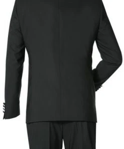 EDUARD DRESSLER Smoking 00229/6B81+3B55/01 Shaped Fit, Schurwolle, Schwarz 14 EDUARD DRESSLER Smoking 00229/6B81+3B55/01 Shaped Fit, Schurwolle, Schwarz -Anzüge & Westen Verkäufe 246757 norm5