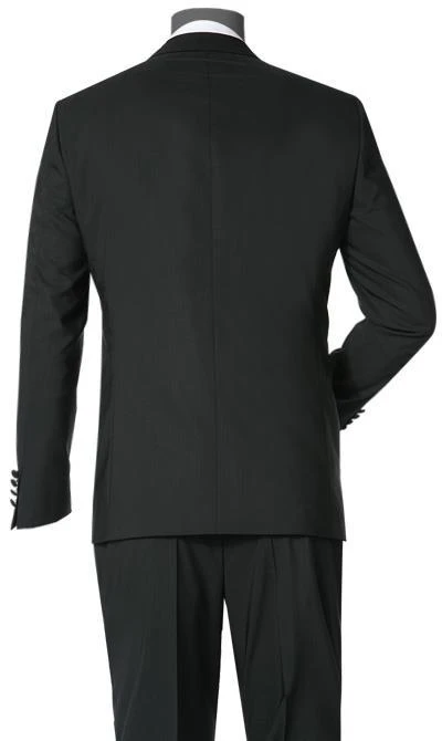 EDUARD DRESSLER Smoking 00229/6B81+3B55/01 Shaped Fit, Schurwolle, Schwarz 7 EDUARD DRESSLER Smoking 00229/6B81+3B55/01 Shaped Fit, Schurwolle, Schwarz – Bild 5