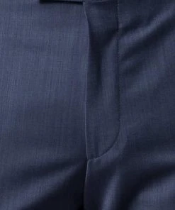 JOOP! Anzug 30003099+30003110+30003106/402 Anzug Herby-Blayr mit Weste, Slim Fit, Wolle, Dunkelblau meliert, Tiefseeblau -Anzüge & Westen Verkäufe 249636 norm7