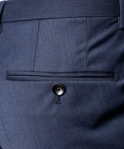 JOOP! Hose JT-02Blayr 30003106/402 Slim Fit, Wolle, Dunkelblau meliert, Tiefseeblau -Anzüge & Westen Verkäufe 249667 norm4