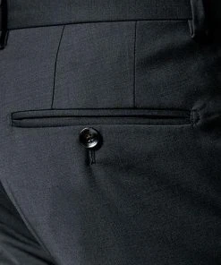 JOOP! Hose JT-02Blayr 30003106/001 Slim Fit, Wolle, Schwarz -Anzüge & Westen Verkäufe 249697 norm4