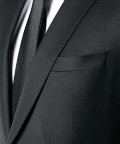 JOOP! Anzug 30003099+30003106/001 Anzug Herby-Blayr, Slim Fit, Wolle, Schwarz -Anzüge & Westen Verkäufe 249698 norm3