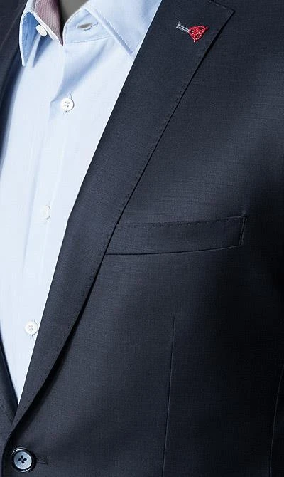 ROY ROBSON Anzug S00050381694700+295400/A401 Slim Fit, Schurwolle, Nachtblau 4 ROY ROBSON Anzug S00050381694700+295400/A401 Slim Fit, Schurwolle, Nachtblau – Bild 2