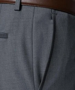 ROY ROBSON Anzug S00050381694700+295400/A020 Slim Fit, Schurwolle, Grau meliert, Grau -Anzüge & Westen Verkäufe 251476 norm7