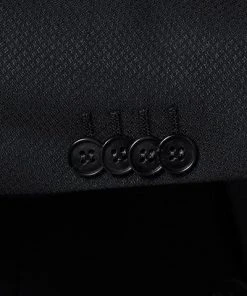 CG Anzug 50/102S1/423712+4330063+441013/90 Anzug mit Weste, Slim Fit, Schurwolle Super100, Schwarz , Schwarz -Anzüge & Westen Verkäufe 260704 norm4